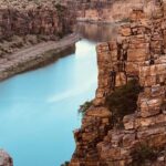 Panoramic snapshot of the Gandikota the Grand Canyon Of India in Andhra Pradesh