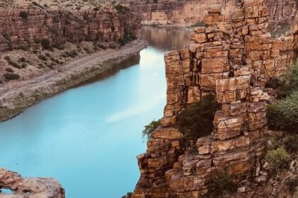 Panoramic snapshot of the Gandikota the Grand Canyon Of India in Andhra Pradesh