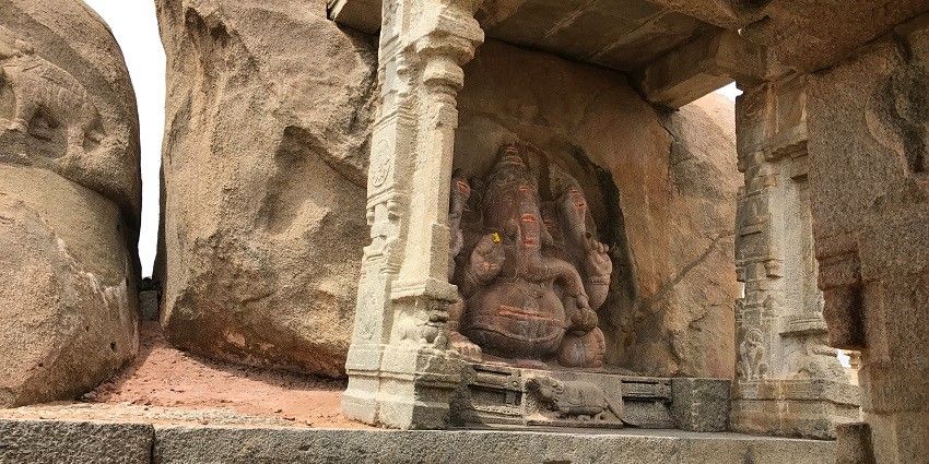 Devootes visit Lepakshi temple to seek blessings and unveil the mystery of the gravity pillar