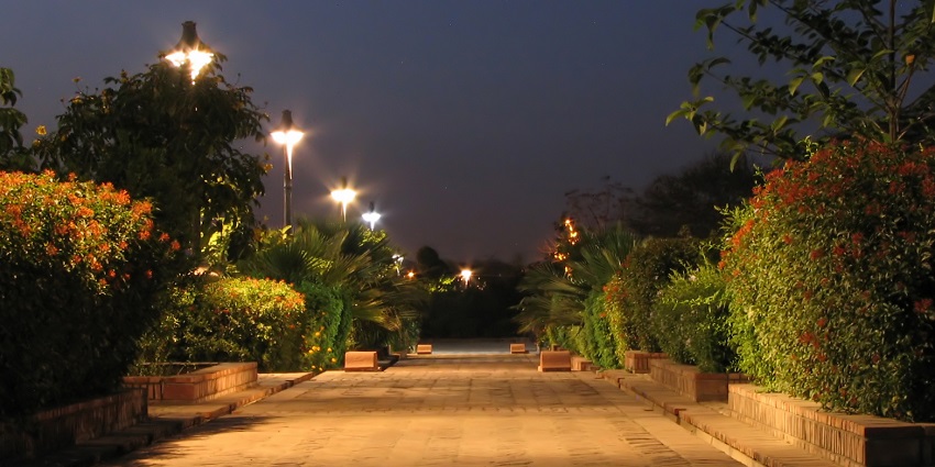 Garden Of Five Senses is among the scenic places for an evening getaway.