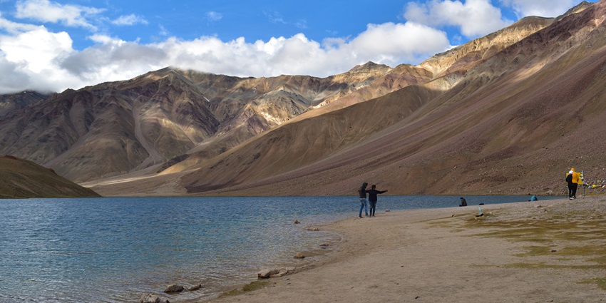 A lake situated in the Himalayan mountains