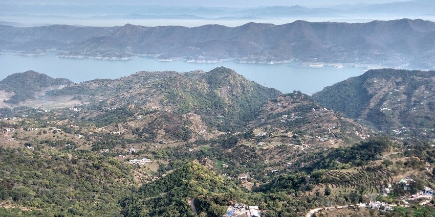 Gobind Sagar Lake is a beautiful and relaxing spot among places to visit in Una.