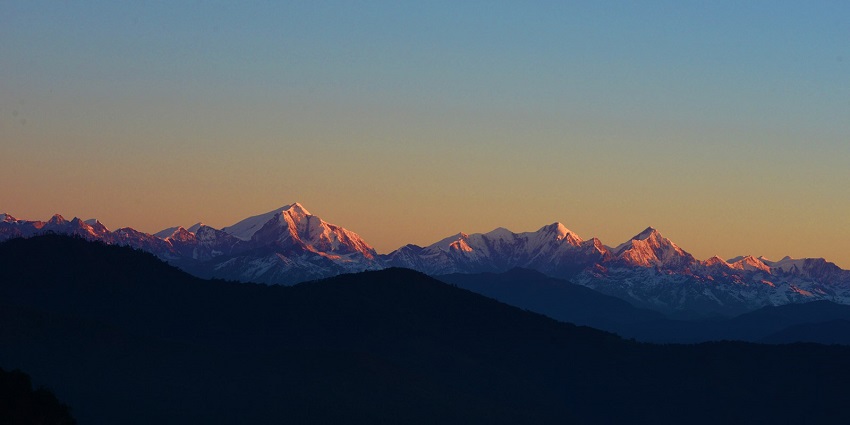 Gorichen Peak, the tallest peak, is one of the best places to visit in Arunachal Pradesh.