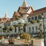 Grand Palace in Bangkok, with its golden spires, one of the places to visit in Bangkok with family