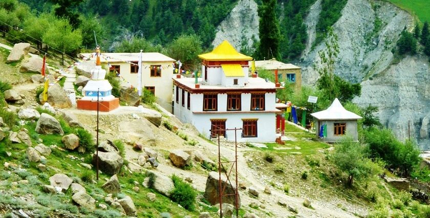 Guru Ghantal Monastery or Gandhola Monastery is a popular place to visit in Lahaul.