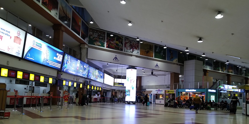 Guwahati airport is a great and accessible medium for reaching Akashiganga waterfalls.