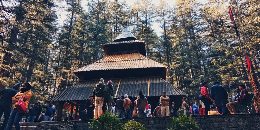 Seek blessings from Hadimba Devi Temple, one of the places to visit in Manali in May.