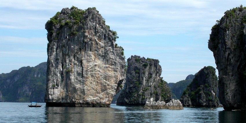 Experience New Year in Vietnam while boarding a luxury cruise in Halong Bay site.