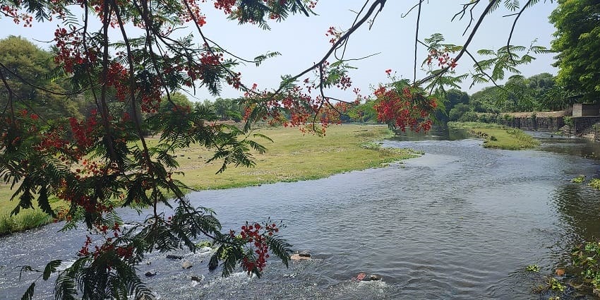 Krishna River Ghat, offering a serene and spiritual experience in a riverside setting