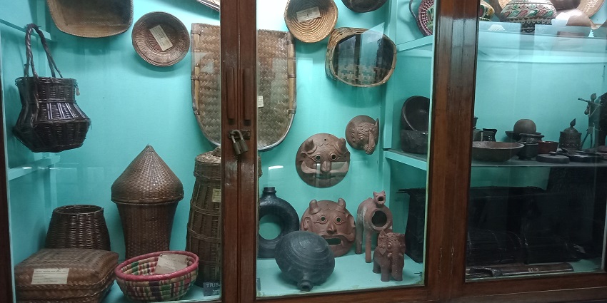 Explore the unique Handicrafts at the Jawaharlal Nehru Museum Itanagar, Arunachal Pradesh.