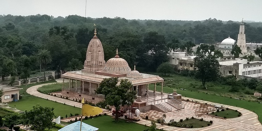 A view of a temple in Hastinapur, one of the best places to visit near Delhi in December.