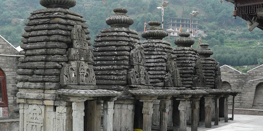 Hatkoti Temples complex, known for its ancient architecture, intricate carvings, and spiritual ambiance.