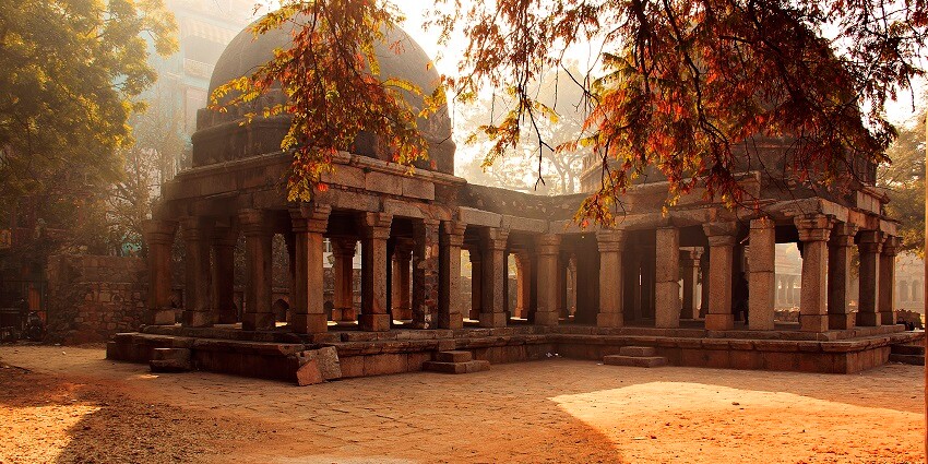 Experience the charm of Hauz Khas Village on your romantic escape to India’s capital.