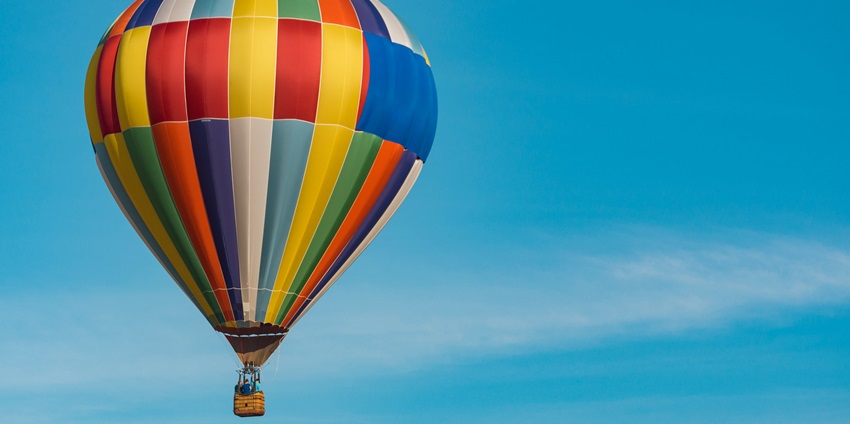 Go on a hot air balloon ride around Sanasar when visiting this fort in Udhampur
