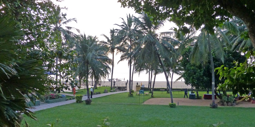 Camelot Beach Hotel near Negombo Beaches, offering a picturesque seaside stay.
