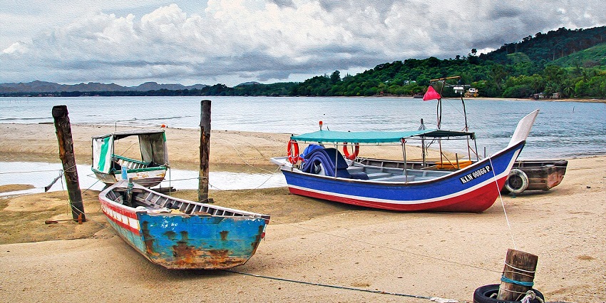 A famous scuba diving site near Langkawi's shore