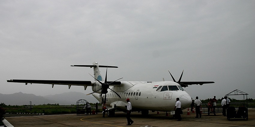 An image of Jubbarhatti Airport, a way to reach Raghupur Fort located in Himachal Pradesh.