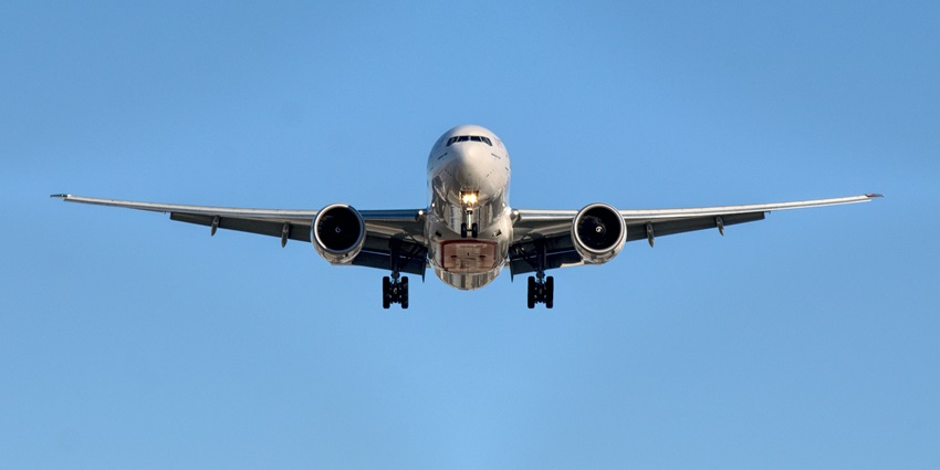 A glimpse of an aeroplane, one of the convenient ways to reach Arunachal Pradesh.