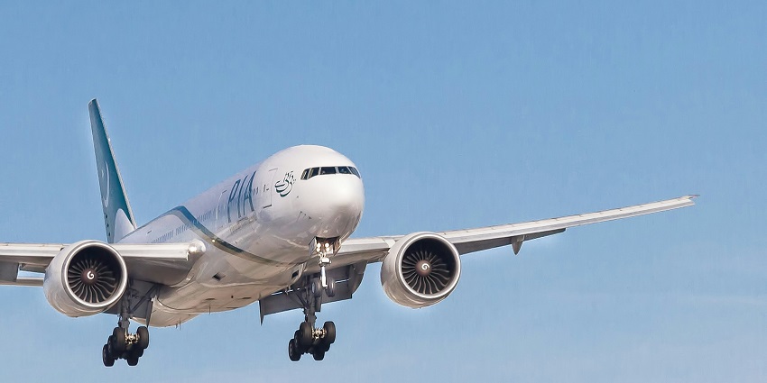 A view of an airplane, one of the most convenient and hassle-free ways to reach Assam.
