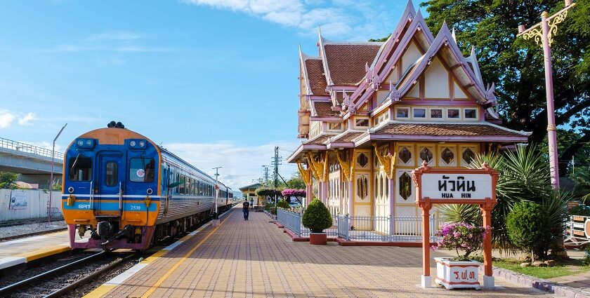 Explore the unique architecture of this railway station, one of the oldest in Thailand.