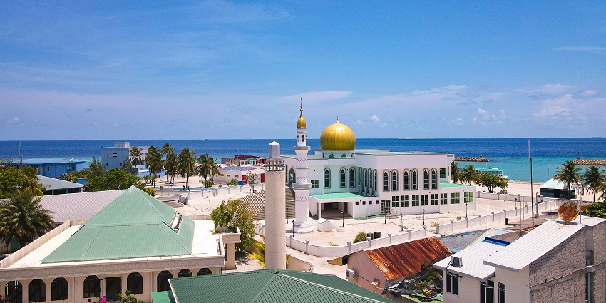 Hukuri Miskiiiy Mosque is one of the best places to visit around Bandos Maldives Island.