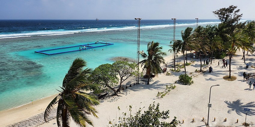 Hulhumale Island is one of the most popular tourist attractions in the Maldives.