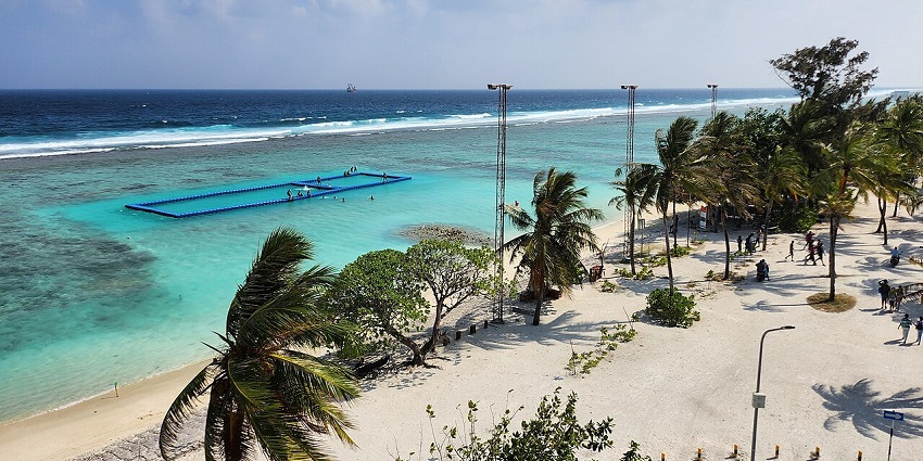 Hulhumale Island is the perfect place for having a relaxing time with your partner.