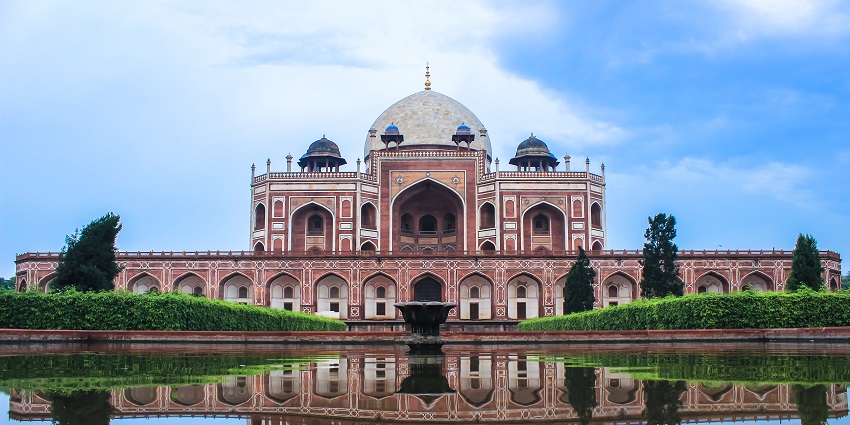 The first garden tomb of India, Humayun’s Tomb is one of the places to see near Rohini