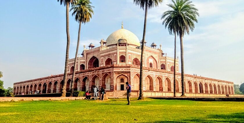 Humayun’s Tomb a stunning architecture in Delhi - explore budget hill stations near Delhi.