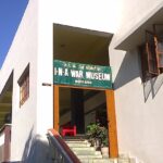 The entrance of INA Museum which is the only official WWII museum is located in Manipur.