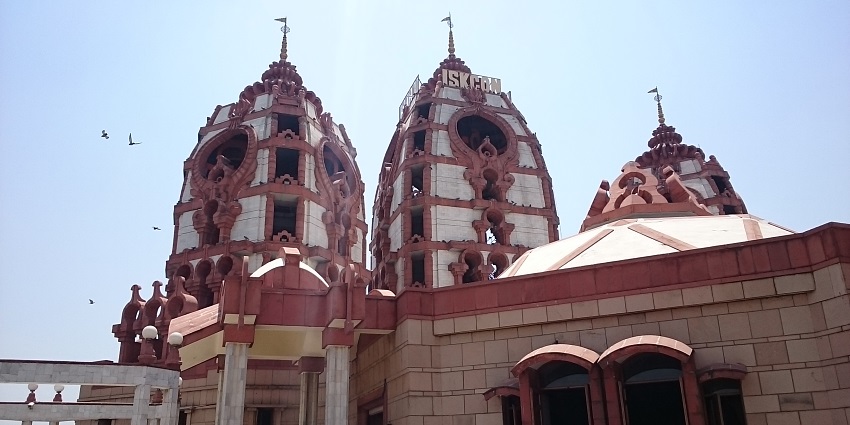 ISKCON Temple is one of the most popular places to visit in South Delhi for visitors.