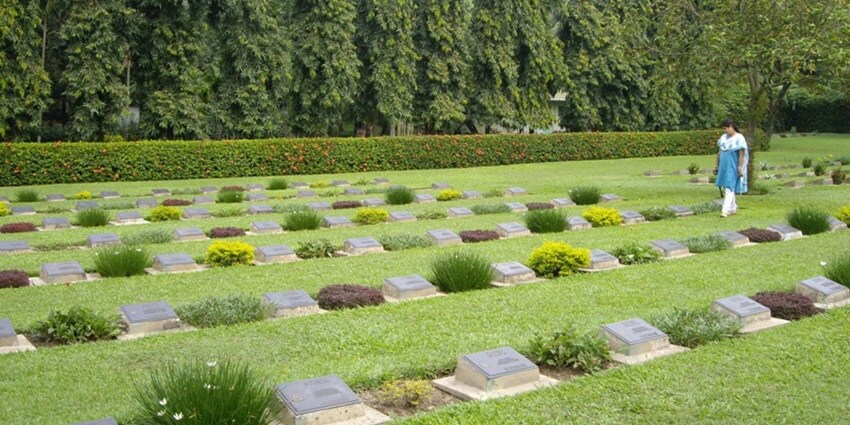 Imphal War Cemetery is one of the best places near Yangoupokpi Lokchao Wildlife Sanctuary.