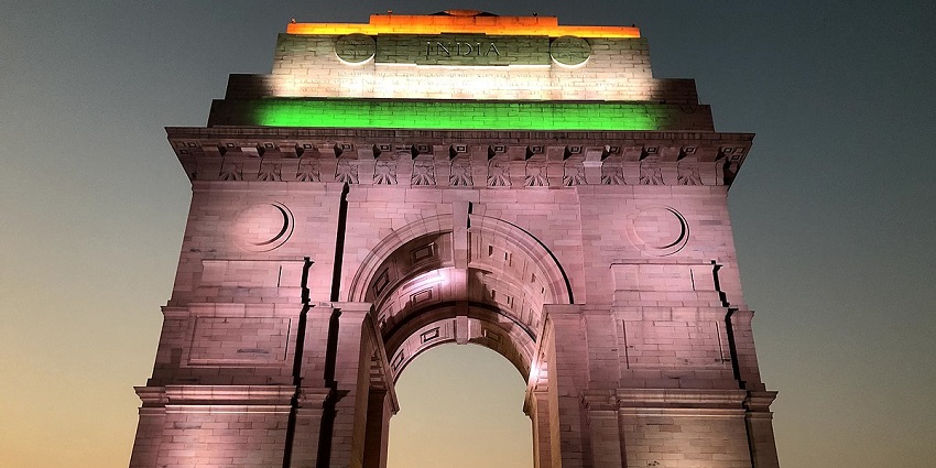 India Gate is one of the most iconic landmarks and must visit places in Delhi for tourists.