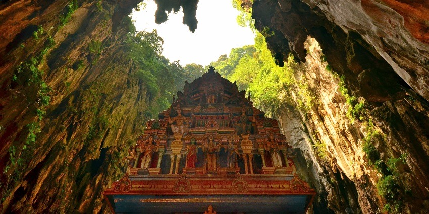 Exploring the Batu caves is one of the culturally enlightening things to do in Malaysia