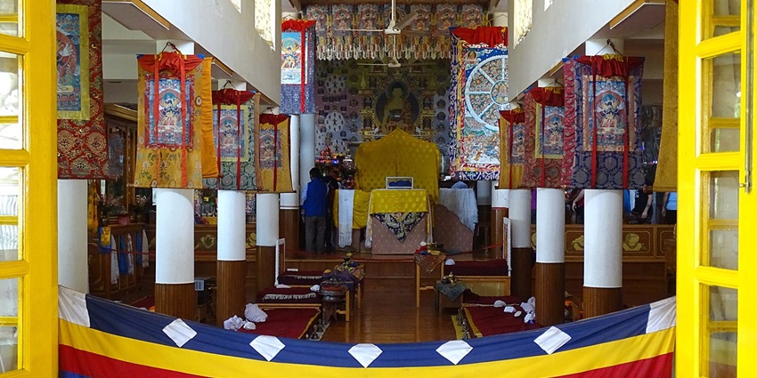 Among Pilgrims seeking blessings, Tsuglag Khang is one of popular places to visit near McLeodGanj