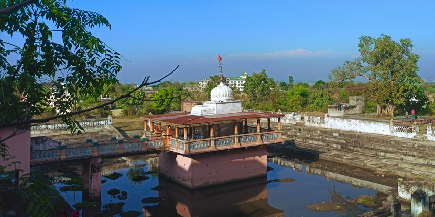 Historic jagatsukh temple in the vacinuity of the majestic himalayan hills of Manali