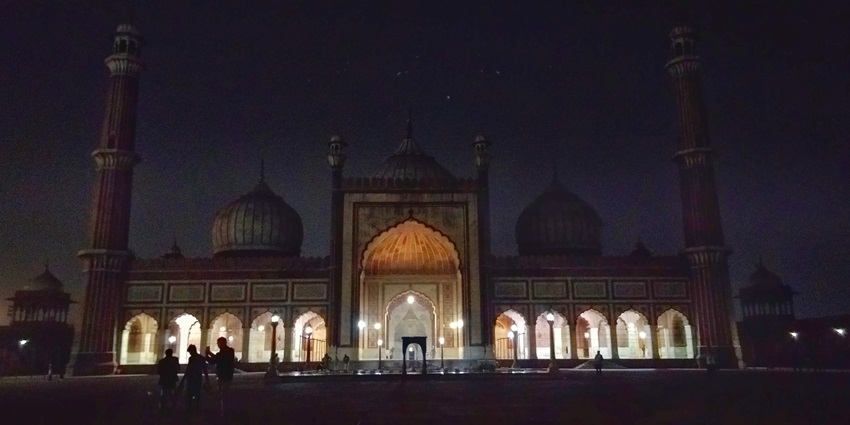 Snap of the beautiful Jama Masjid or a Mosque which is also the oldest in the city