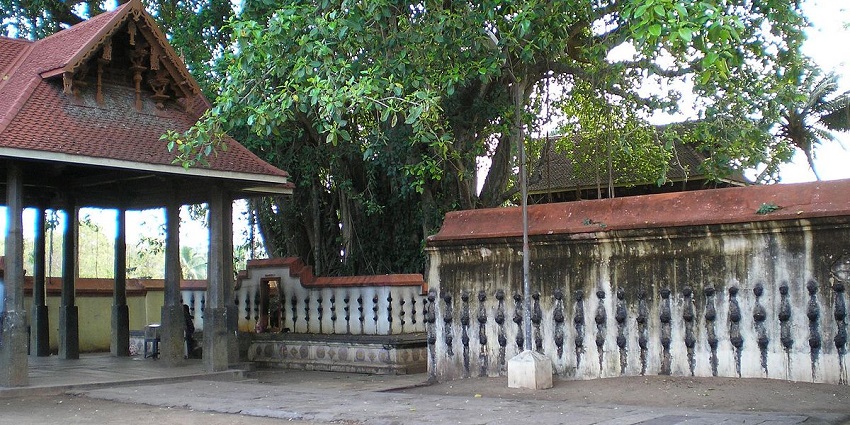 A Vishnu temple in Trivandrum