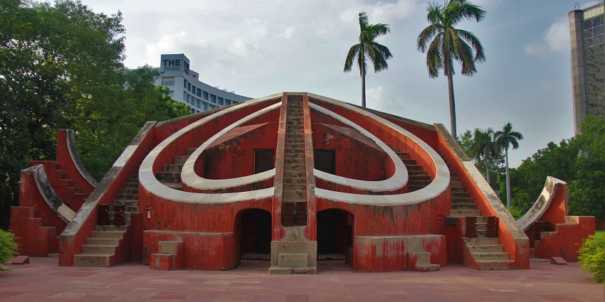 Jantar Mantar is a historical landmark that you must visit during your trip to Delhi.
