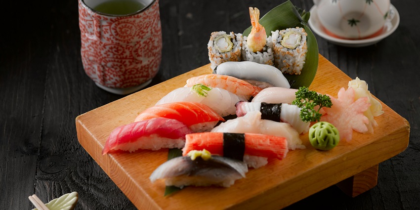 Enjoy tasty Japanese food like sushi and ramen at the Lung Ta Japanese Restaurant