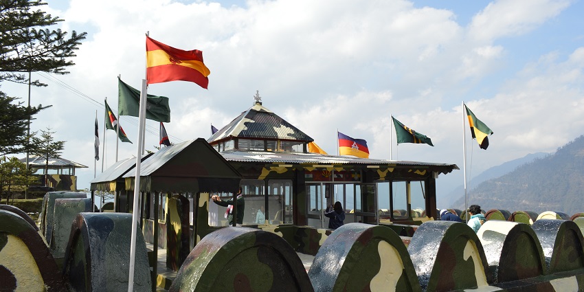 Visiting the historic Jaswant Garh War Memorial is one of the top things to do in Tawang.