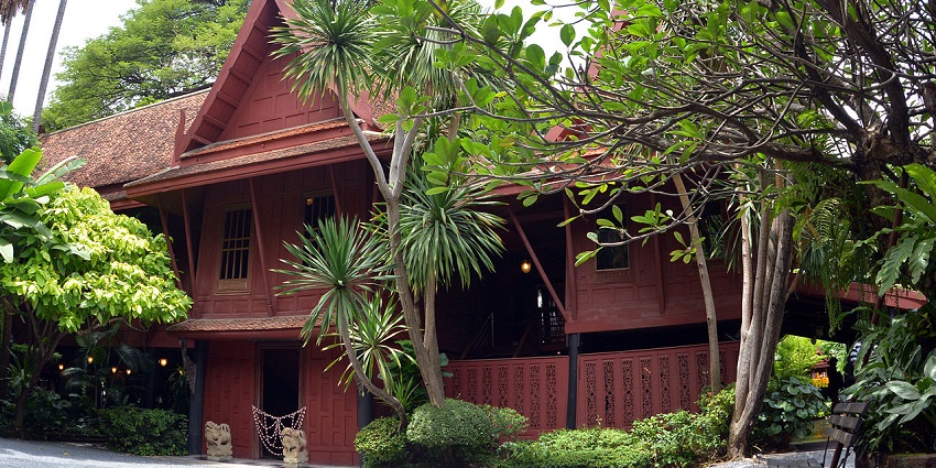 Thai-style architecture of Jim Thompson House is one of the best things to see in Bangkok.