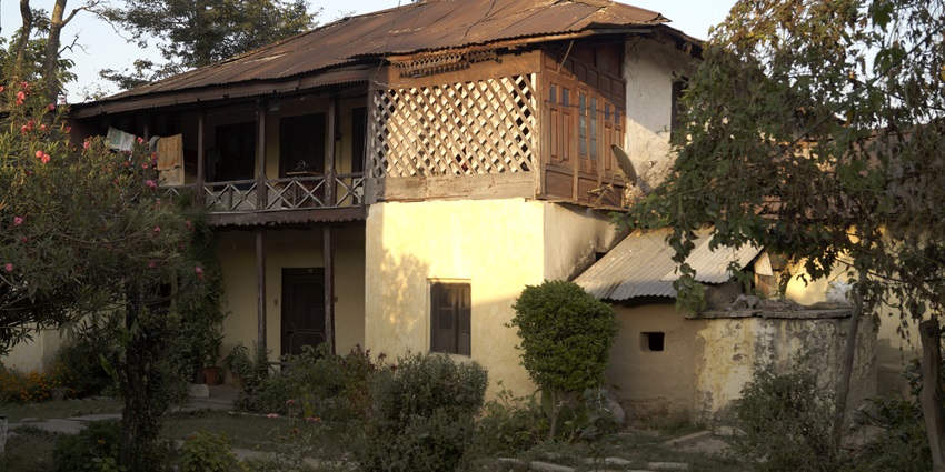 Snap of the historic Palace of the former Princely state of the hills of Himachal