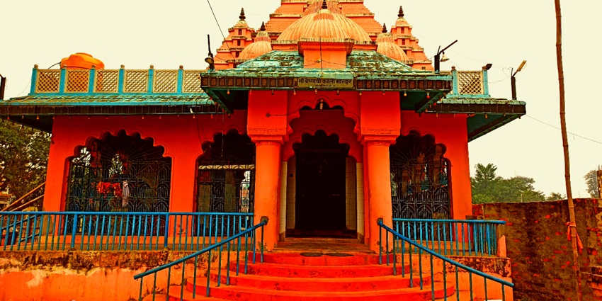 The beautiful Kali Mata mandir which is one of the most iconic temples in Nagaland