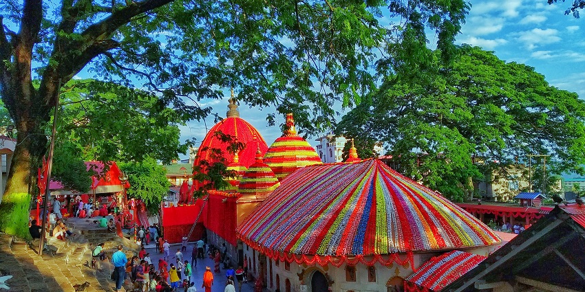 Offer prayers at the serene Kamakhya Temple, one of the sacred Guwahati temples.