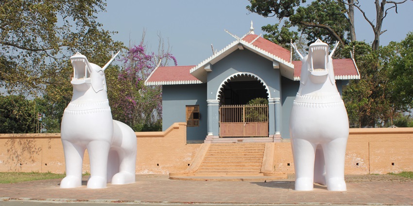 Kangla fort is one of the culturally and historically rich places to visit in Imphal