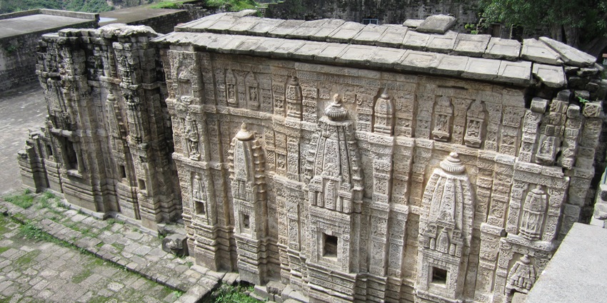 Image of Temple inside Kangra Fort - One of the best places to visit near Dharamshala
