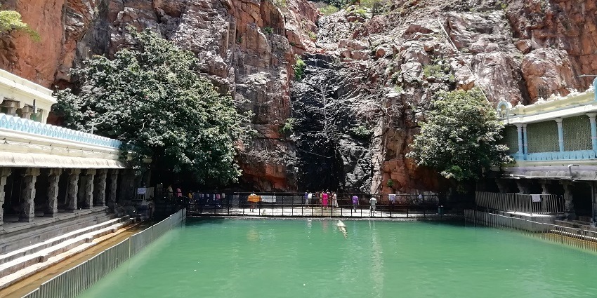 Explore Kapila Theertham, a small Saivite Temple on your visit to Perumal Temple.