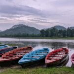 Scenic evening snapshot of the Baithalangso in the Karbi Anglong in Assam