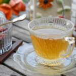 Savour Kashmiri tea known as Kashmiri Kahwa which is made from a blend of exotic species.